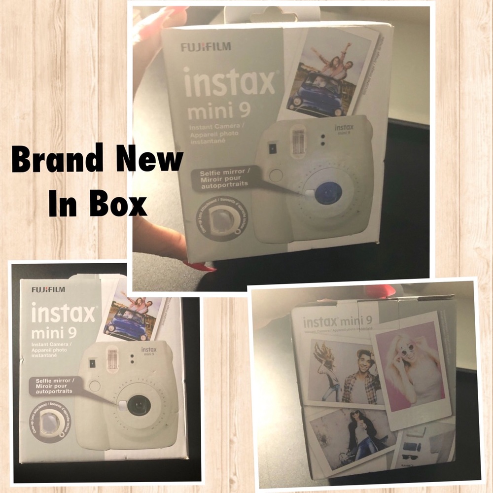 Brand New in Box Fuji Film instmax Mini 9 Camera
